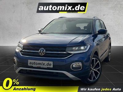 Gebraucht VW T-Cross Style 110 PS (80 kW) 2021 Blau SUV