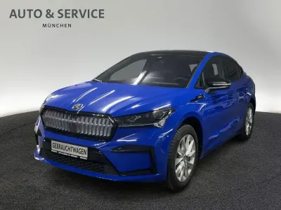 Gebraucht Skoda Enyaq iV SportLine 210 kW (286 PS) 2025 Blau SUV
