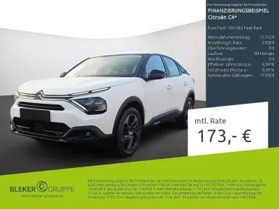Gebraucht Citroën C4 Feel 131 PS (96 kW) 2023 Weiß Limousine