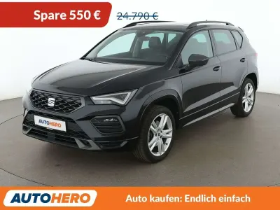 Gebraucht Seat Ateca FR 150 PS (110 kW) 2022 Schwarz SUV