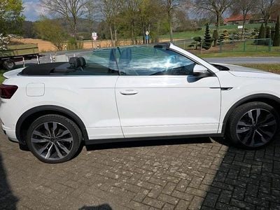 Gebraucht VW T-Roc Cabriolet 150 PS (110 kW) 2022 Weiß Cabrio