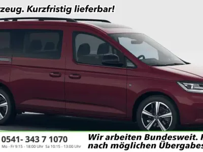 Neu VW Caddy Life 122 PS (89 kW) 2026 Fortanarot metallic Van / Kleinbus