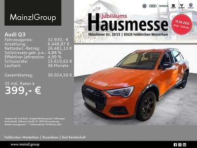 Gebraucht Audi Q3 Advanced Plus 150 PS (110 kW) 2023 Pulsorange SUV