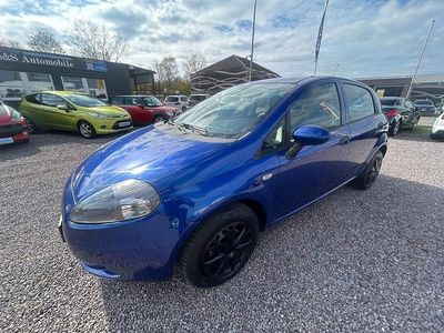 Gebraucht Fiat Grande Punto Active 77 PS (56 kW) 2009 Blau Kleinwagen