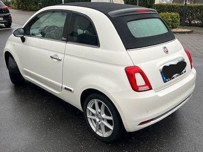 Weiß Gebraucht 2018 Fiat 500C Lounge Cabrio | 9.950 € (Fairer Preis)