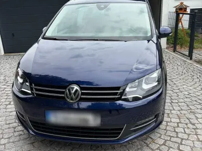 Gebraucht VW Sharan Highline 150 PS (110 kW) 2017 Blau Van / Kleinbus