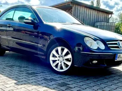 Gebraucht Mercedes CLK350 Elegance 272 PS (200 kW) 2006 Blau Coupé