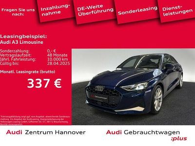Gebraucht Audi A3 Advanced Plus 150 PS (110 kW) 2024 2d navarrablau metallic (metallic) Limousine