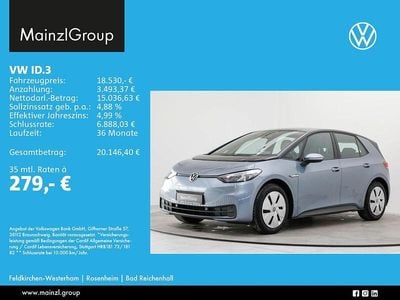 Gebraucht VW ID.3 Pro 106 kW (145 PS) 2022 Blau Kleinwagen