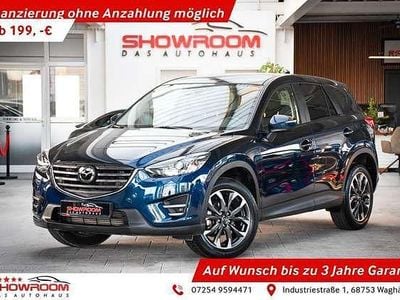 Blau Gebraucht 2015 Mazda CX-5 Sports-Line SUV | 16.990 € (Teuer)