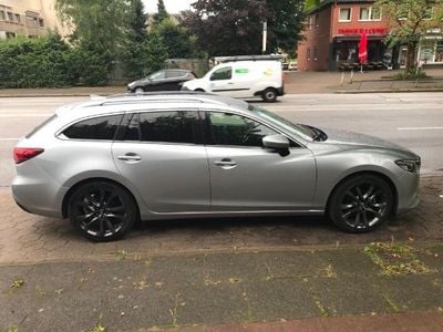 Gebraucht Mazda 6 Sports-Line 175 PS (128 kW) 2016 Silber metallic Kombi