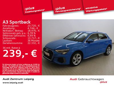 gebraucht Audi A3 Sportback e-tron 40TFSI e *S line*LED*Businesspaket*