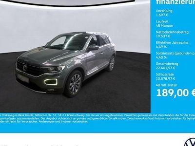 Second-hand VW T-Roc Sport 150 CP (110 kW) 2022 Gri SUV