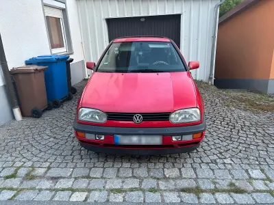 Brugt VW Golf III 90 HK (66 kW) 1994 Rød Hatchback