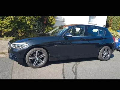 Second-hand BMW 118 Sport Line 150 CP (110 kW) 2016 Negru Hatchback