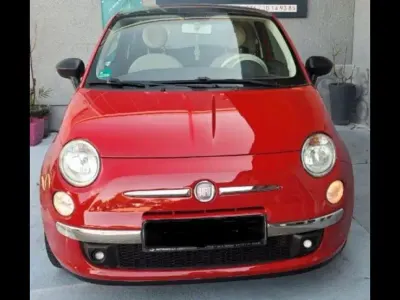 Używany Fiat 500 Lounge 71 KM (52 kW) 2011 Czerwony Hatchback