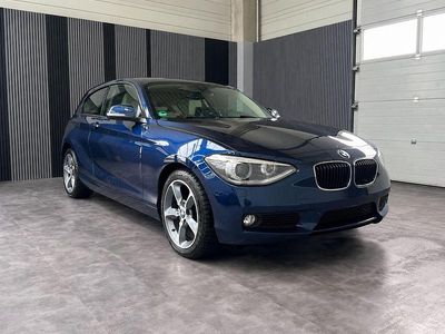 Usata BMW 116 Efficient Dynamics 116 CV (85 kW) 2013 Blu Utilitaria