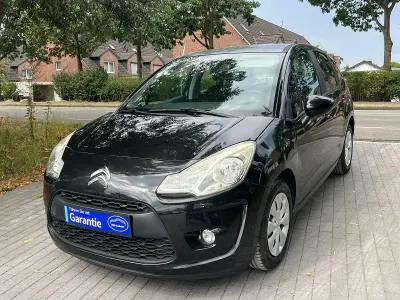 Gebraucht Citroën C3 Tendance 95 PS (69 kW) 2010 Schwarz Kleinwagen