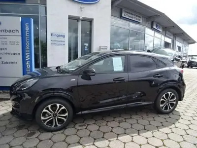 Gebraucht Ford Puma ST-Line 125 PS (91 kW) 2024 Obsidianschwarz metallic SUV