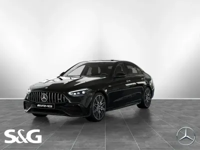 Gebraucht Mercedes C43 AMG AMG 408 PS (300 kW) 2025 Metalliclack obsidianschwarz Limousine