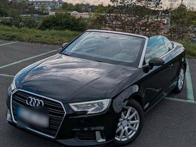 Usata Audi A3 Cabriolet 150 CV (110 kW) 2017 Nero Cabrio