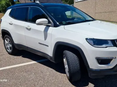 Gebraucht Jeep Compass Limited 170 PS (125 kW) 2018 Weiß SUV