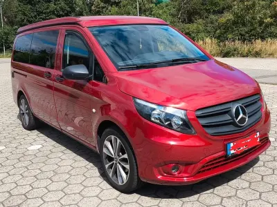 Gebraucht Mercedes V220 Marco Polo 163 PS (119 kW) 2022 Rot Van / Kleinbus