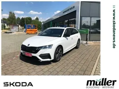 Gebraucht Skoda Octavia RS 200 PS (147 kW) 2024 Candyweiss Kombi