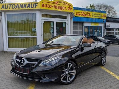 Brugt Mercedes E200 Sport 184 HK (135 kW) 2014 Sort Cabriolet