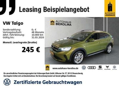Gebraucht VW Taigo R 150 PS (110 kW) 2024 Grün SUV