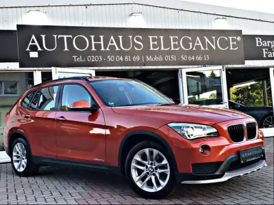 Używany BMW X1 Sport Line 184 KM (135 kW) 2014 Pomarańczowy SUV