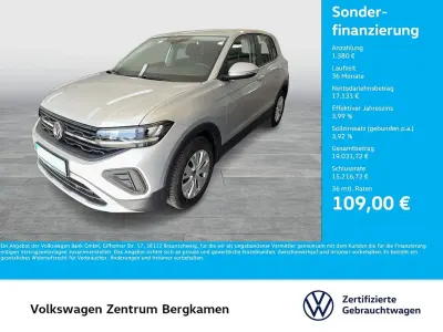 Gebraucht VW T-Cross Basis 95 PS (69 kW) 2025 Reflexsilber metallic SUV