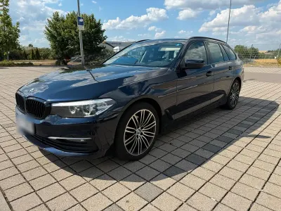 Gebraucht BMW 520 190 PS (139 kW) 2020 Blau Kombi