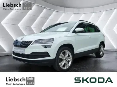 Gebraucht Skoda Karoq Style 150 PS (110 kW) 2018 Weiß SUV