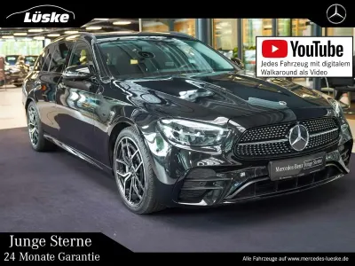 Second-hand Mercedes E220 AMG line 200 CP (147 kW) 2022 Negru Break