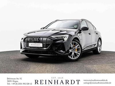 Gebraucht Audi e-tron Sportback S-Line 300 kW (408 PS) 2022 Mythosschwarz metallic SUV