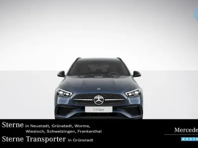 Gebraucht Mercedes C220 AMG 200 PS (147 kW) 2023 Blau Limousine