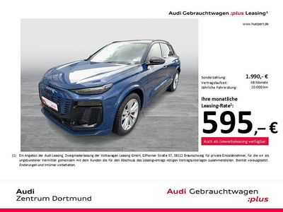 Gebraucht Audi Q6 e-tron S-Line 284 kW (387 PS) 2025 Ascariblau metallic SUV
