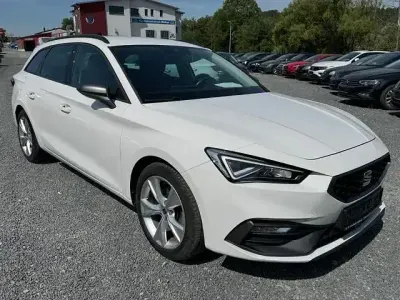 Gebraucht Seat Leon FR-Line 150 PS (110 kW) 2022 Weiß Kombi