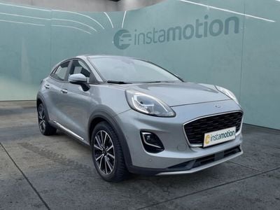 Gebraucht Ford Puma Titanium 120 PS (88 kW) 2020 Schwarz SUV