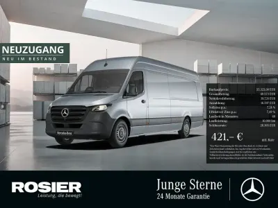 Gebraucht Mercedes Sprinter 170 PS (125 kW) 2025 Silber / hightechsilber Van