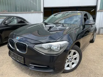 Gebraucht BMW 116 Sport Line 116 PS (85 kW) 2012 Schwarz Kleinwagen