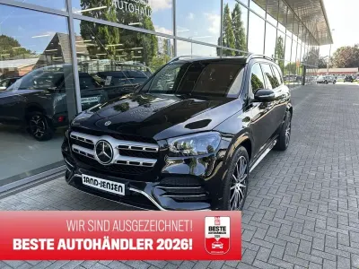 Gebraucht Mercedes GLS400 AMG line 330 PS (242 kW) 2024 Obsidianschwarz metallic SUV