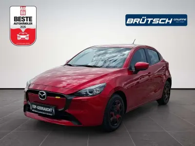 Gebraucht Mazda 2 Center-Line 75 PS (55 kW) 2024 Soul red crystal metallic Kleinwagen