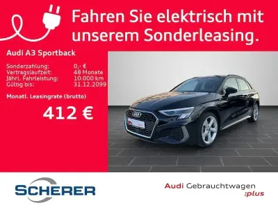 Gebraucht Audi A3 Sportback e-tron Ambiente 204 PS (150 kW) 2023 Mythosschwarz metallic (metallic) Kleinwagen