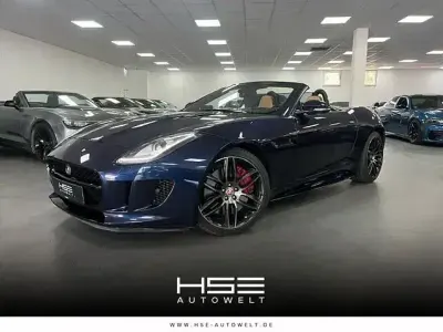 Gebraucht Jaguar F-Type R 551 PS (405 kW) 2017 Blau Cabrio