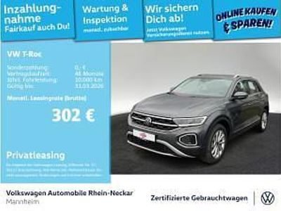 Gebraucht VW T-Roc Style 150 PS (110 kW) 2022 Grau SUV