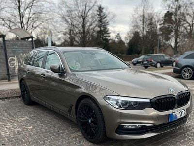 Gebraucht BMW 520 190 PS (139 kW) 2018 Braun Kombi