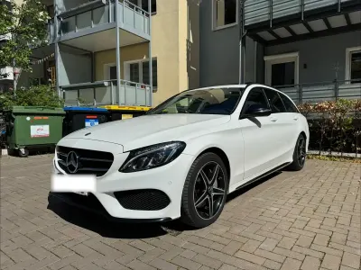 Gebraucht Mercedes C400 AMG line 333 PS (244 kW) 2016 Weiß Kombi