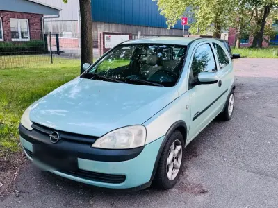 Gebraucht Opel Corsa 75 PS (55 kW) 2001 Grün Kleinwagen